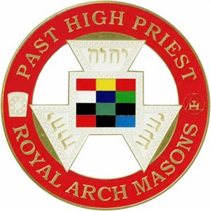 AEC-06-PHP Deluxe Cut-Out Auto Emblem - Past High Priest