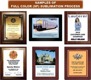 sublimated plaques plaque awards laser lasered lauterer customized award sp