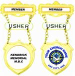 nigerian church usher badges